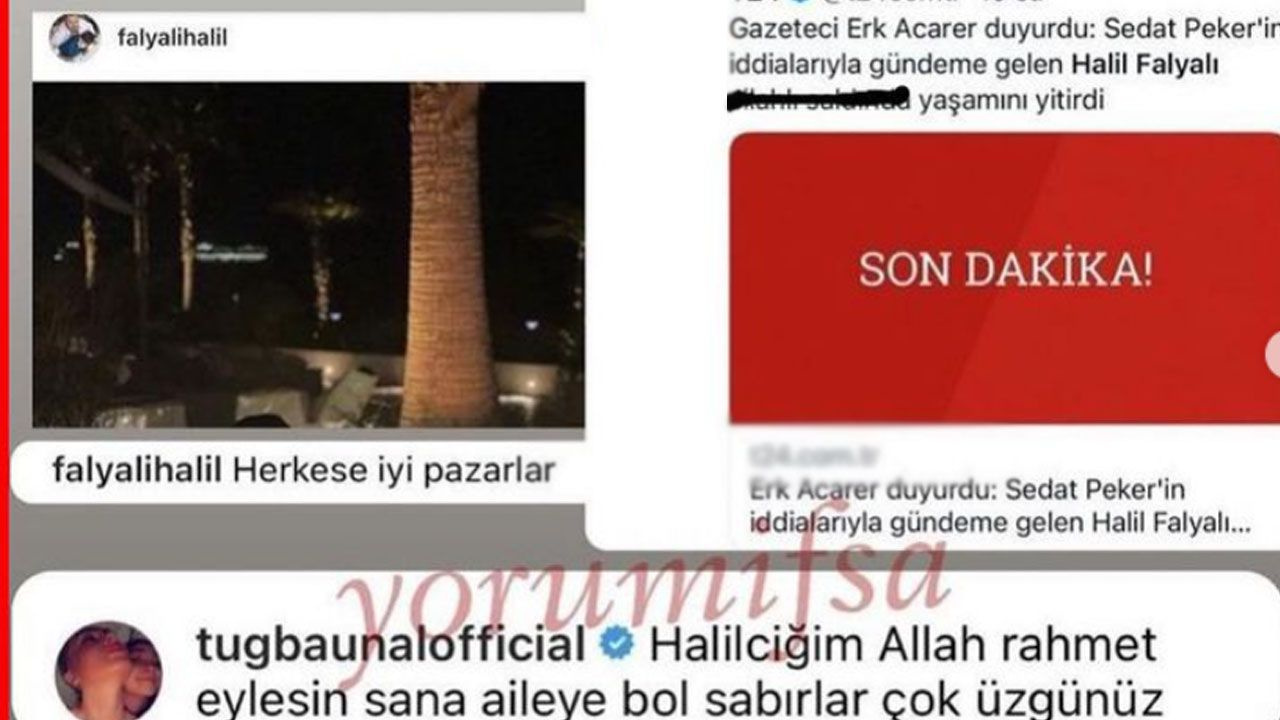 Tuğba Ünal'ın öldürülen Halil Falyalı paylaşımı şaşırttı! Tuğba Ünal kimdir?