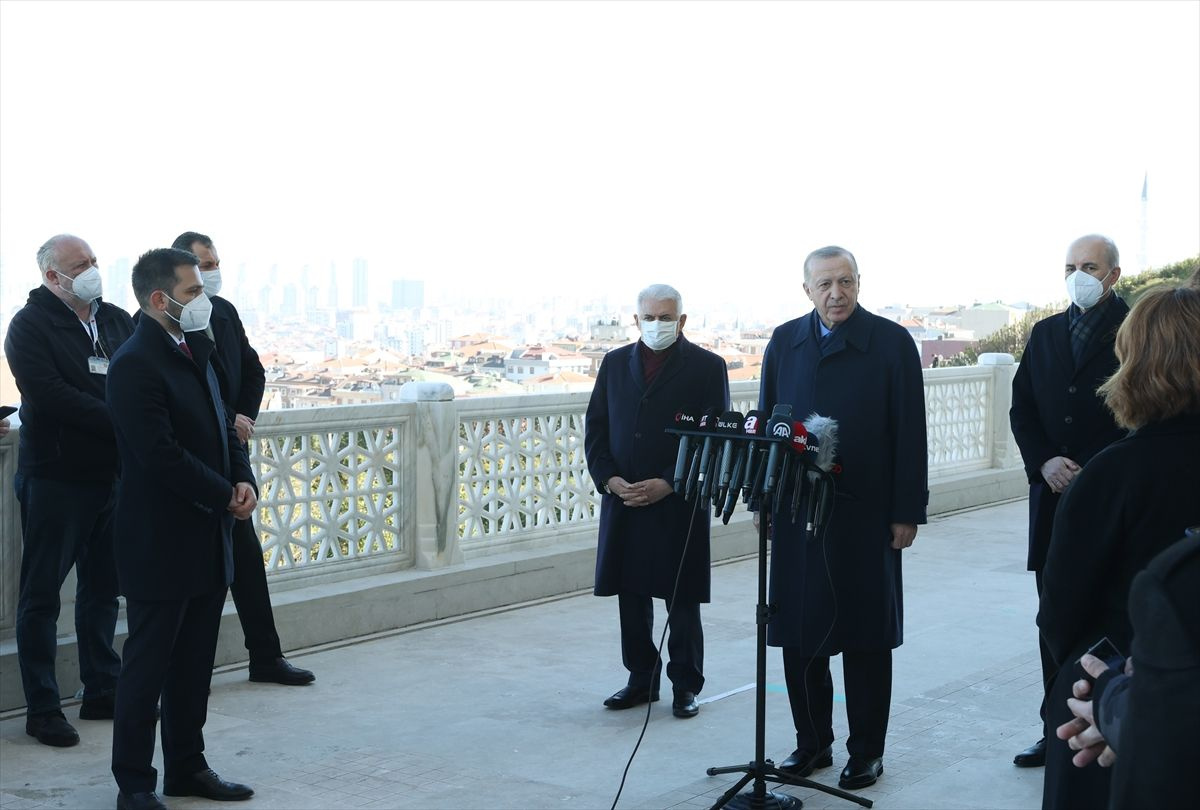 Cumhurbaşkanı Erdoğan koronavirüsü atlattığı için hatim duası yapıldı