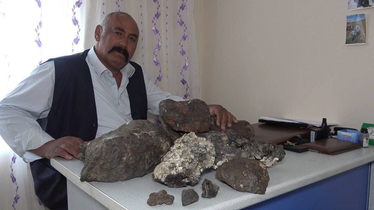 Kırıkkale'de mantar toplamaya gitti tesadüfen 100 kilo göktaşı buldu! Binlerce dolara yurtdışına satılıyor