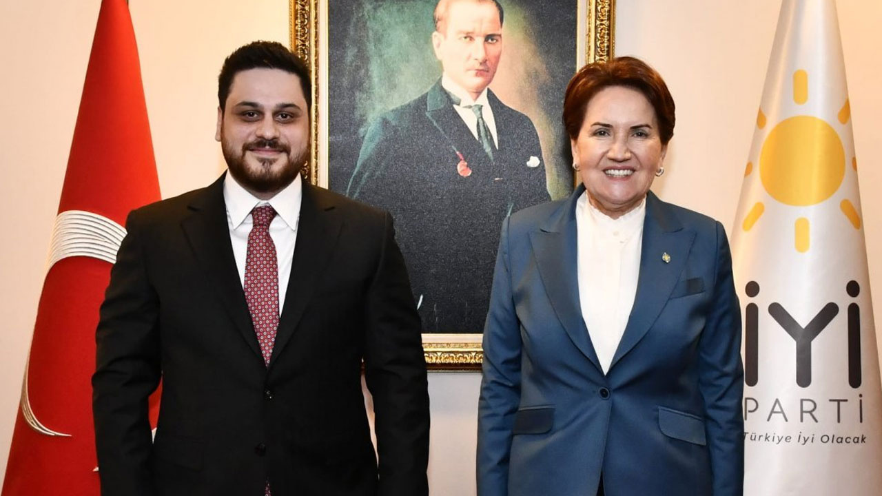 Hüseyin Baş'tan Meral Akşener'e ziyaret