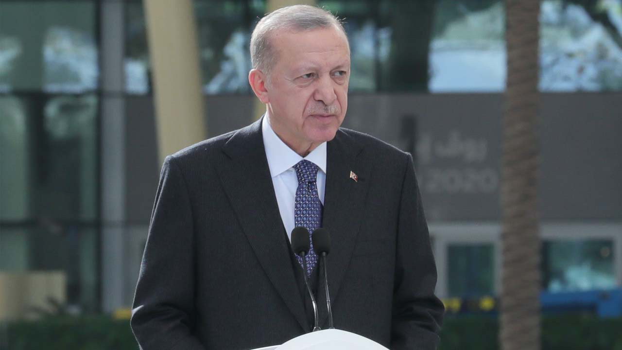 Cumhurbaşkanı Erdoğan Dubai Emiri Al Maktum ile görüştü Dubai Expo'ya katıldı