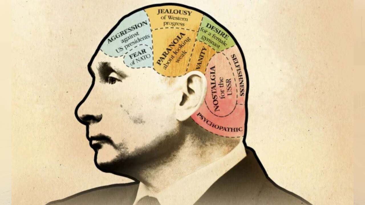 İngiliz basınından tartışma yaratacak Putin'in zihin haritası: Kibir, ruh hastası...