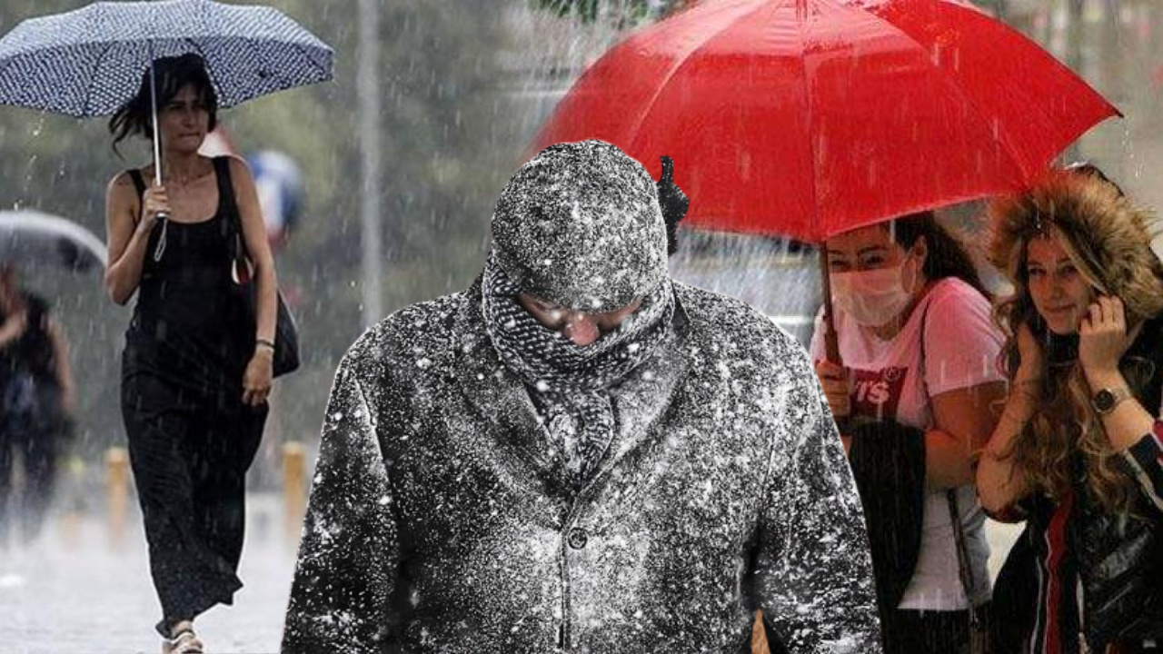 Fena kar ve yağmur geliyor günlerce sürecek! Meteoroloji uyardı: İstanbul Ankara İzmir Van