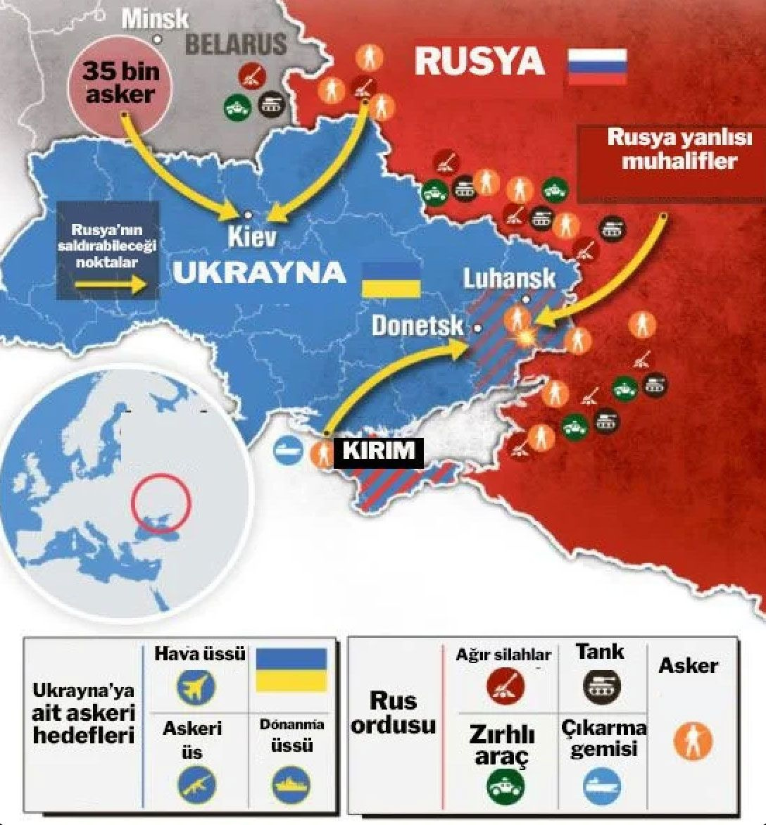 Donbas krizi nedir? Donbas Rusya'ya mı Ukrayna'ya mı bağlı? Donbas'ta kim ne istiyor?