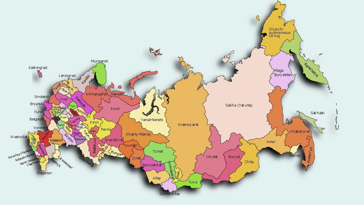 Rusya haritası sınır komşuları ve şehirleri Rusya nüfusu ve para birimi