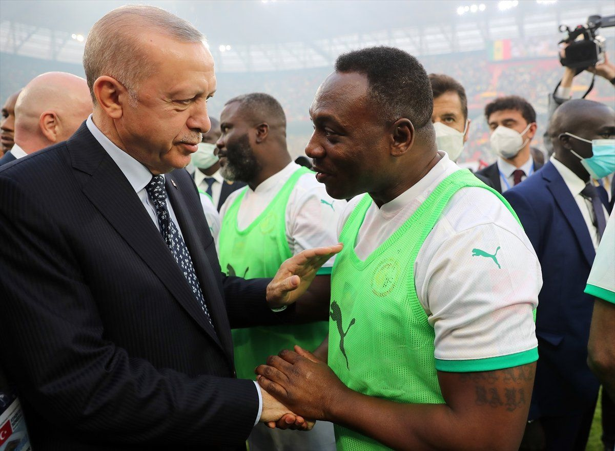 Senegal Stadı, Cumhurbaşkanı Erdoğan'ın katılımıyla açıldı