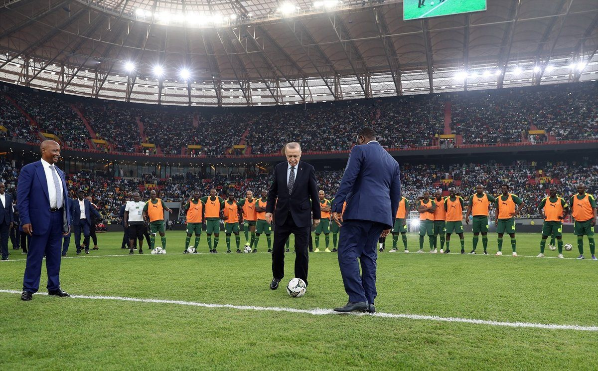 Senegal Stadı, Cumhurbaşkanı Erdoğan'ın katılımıyla açıldı