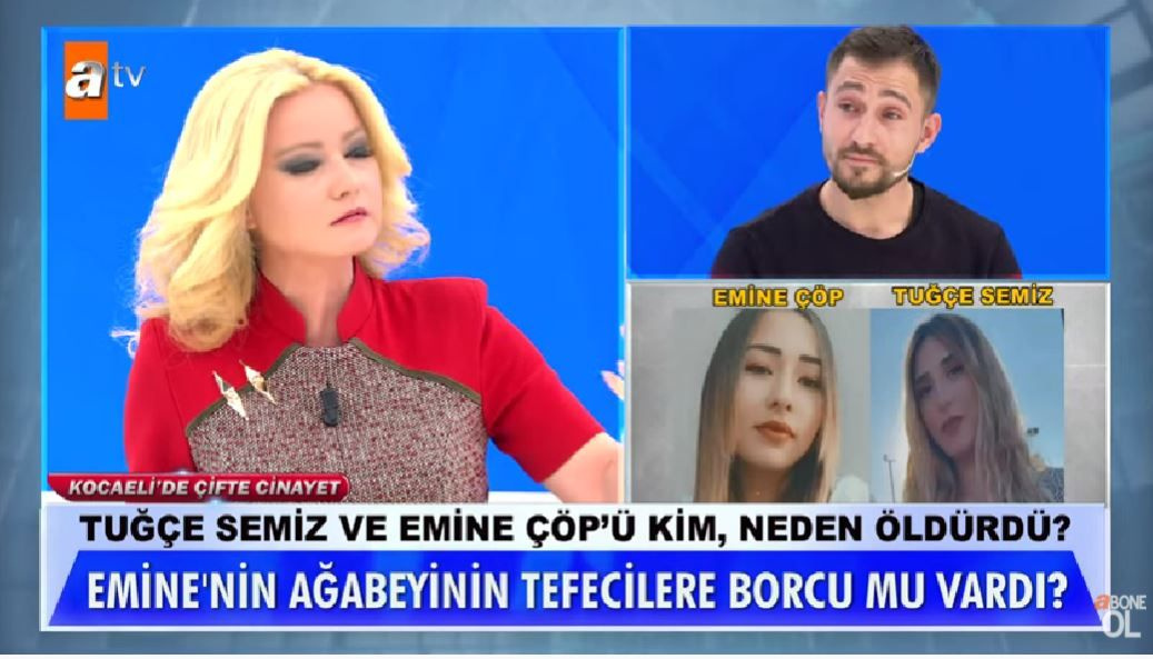ATV Müge Anlı'da Emine Çöp ve Tuğçe Semiz kuzenler cinayetinin şahidi felçli Alihan'dan itiraf