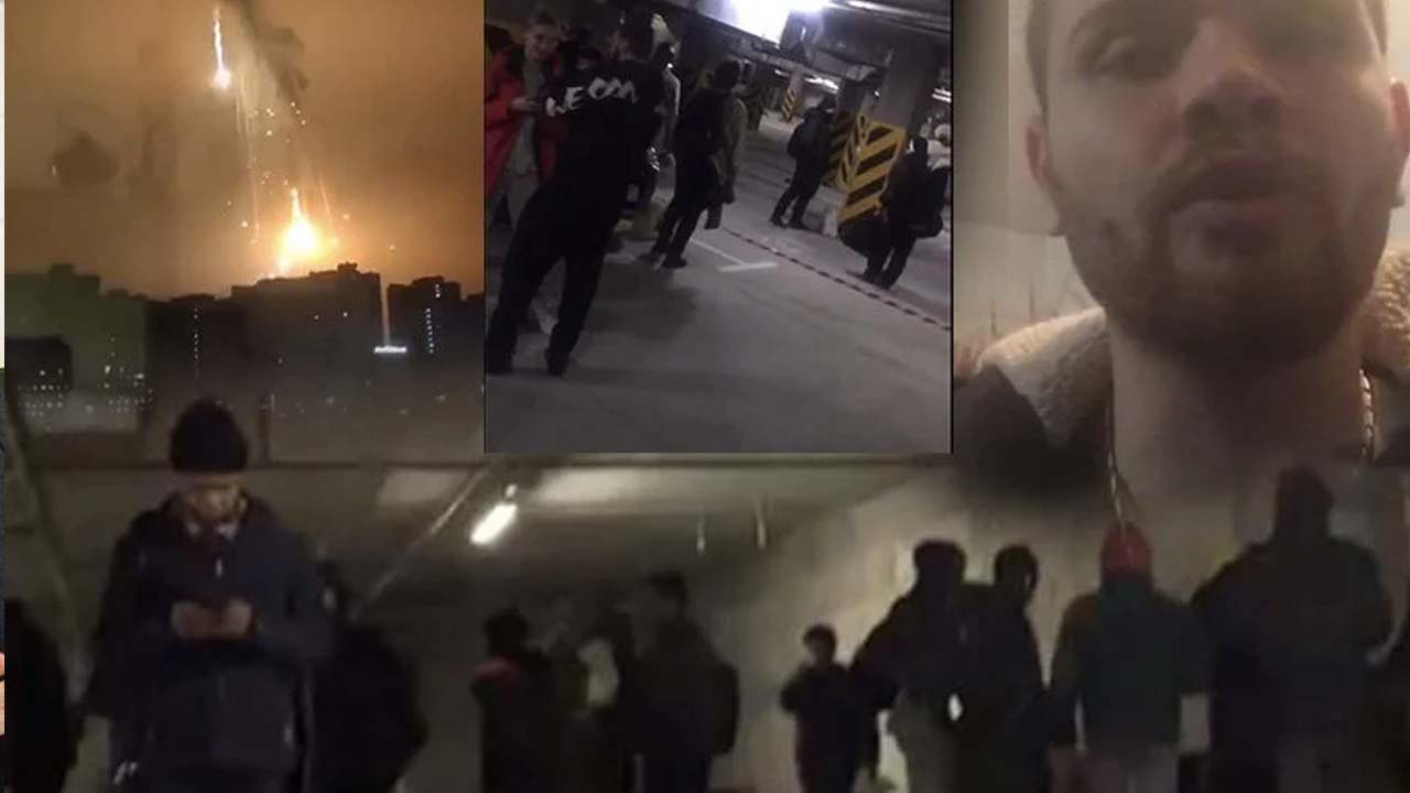 Kiev'de Türk öğrencilerin bulunduğu yurdun yakınına füze düştü