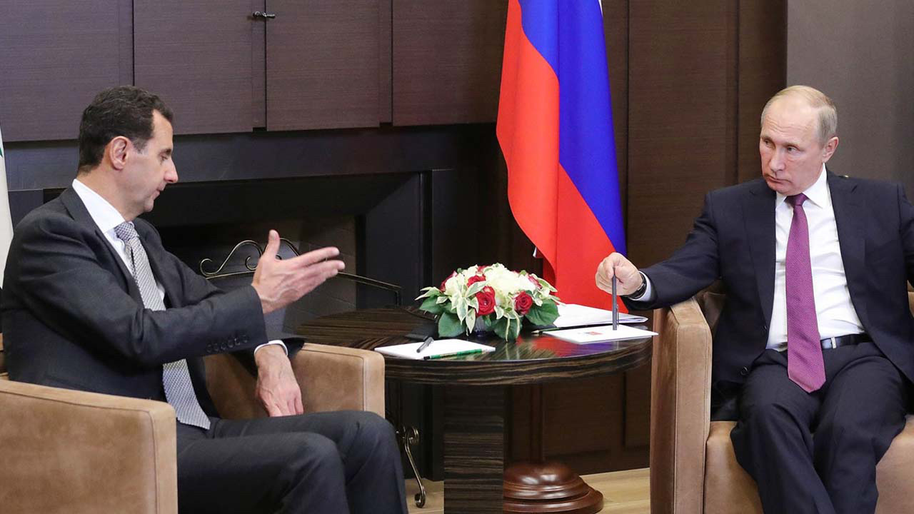 Putin'e en yakın destek Esed'den geldi