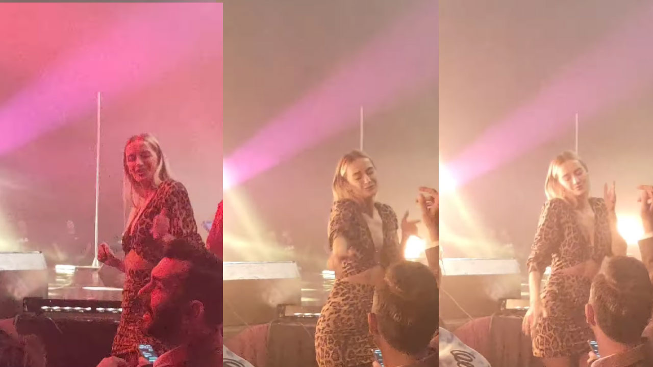 Didem Soydan'dan Kerimcan Durmaz konserinde seksi dans... Instagram'ı salladı!