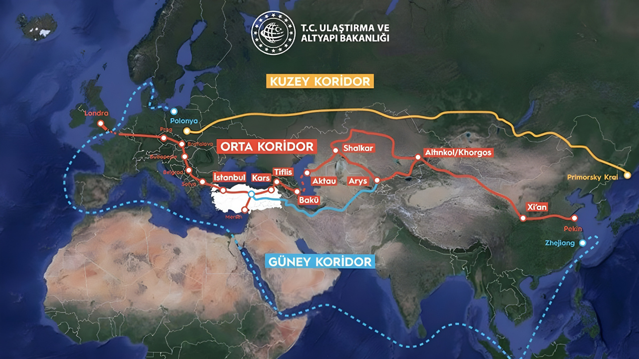 Rusya'nın Ukrayna'yı işgali Türkiye'den geçen Orta Koridor'un önemini daha da artırdı