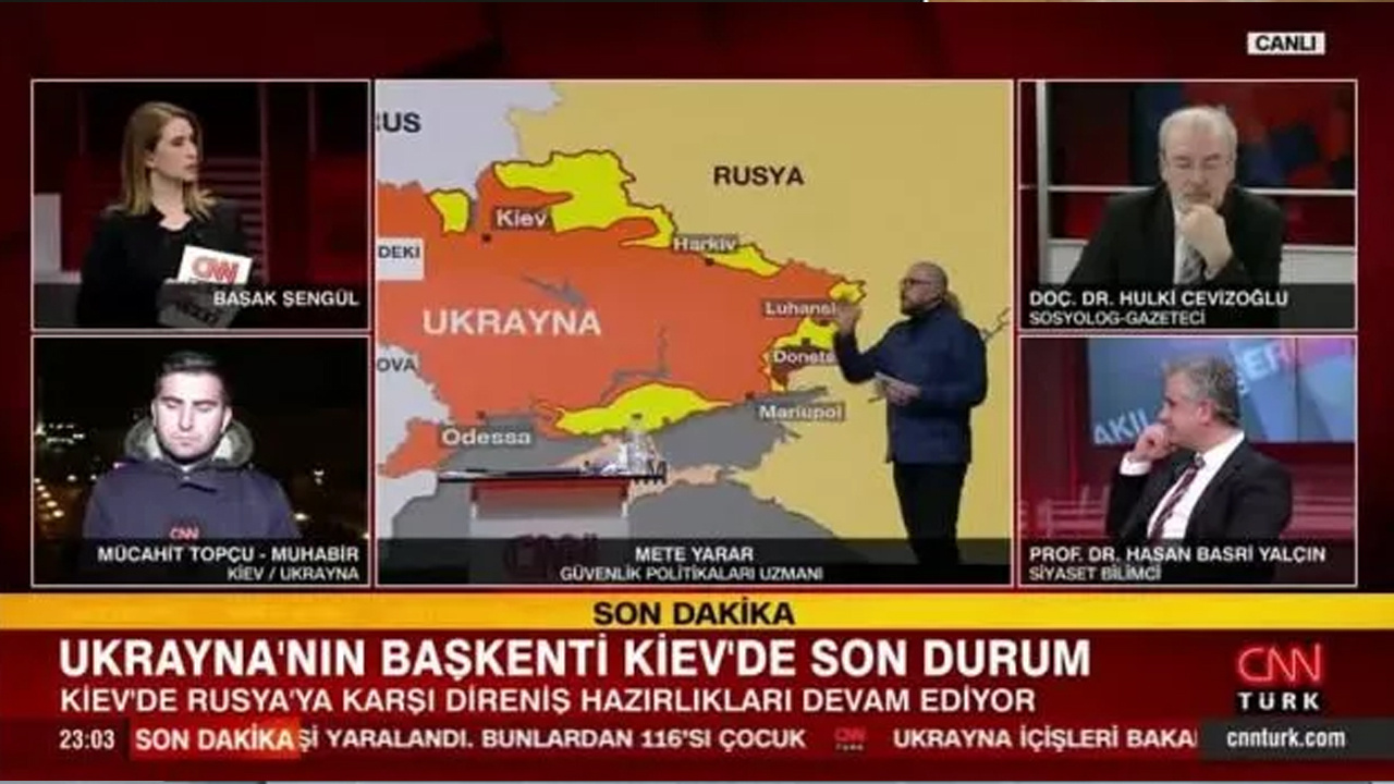 Canlı yayını siren sesleri böldü! CNN Türk stüdyosu buz kesti: Tüyleri ürperten ürkütücü bir ses