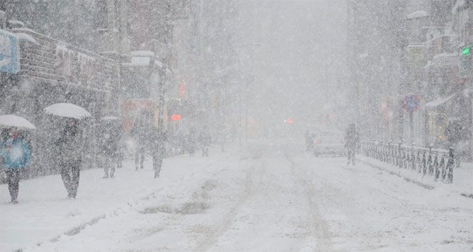 Bugün kar yağışı Kayseri, Sivas, Trabzon'da Meteoroloji yarın daha kuvvetli diyor