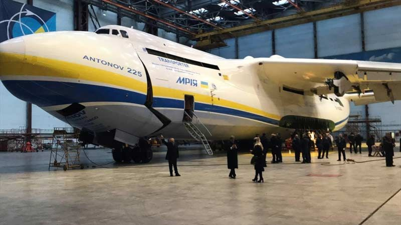 Ukrayna'da dünyanın en büyük uçağı imha edilmişti Antonov An-225'in görüntüsü ortaya çıktı