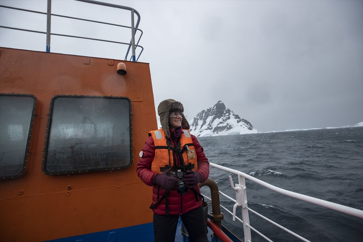 Trafik polisliğini bırakıp Antarktika'ya gitti! Keşifler yapıyor: İlk defa literatüre soktular