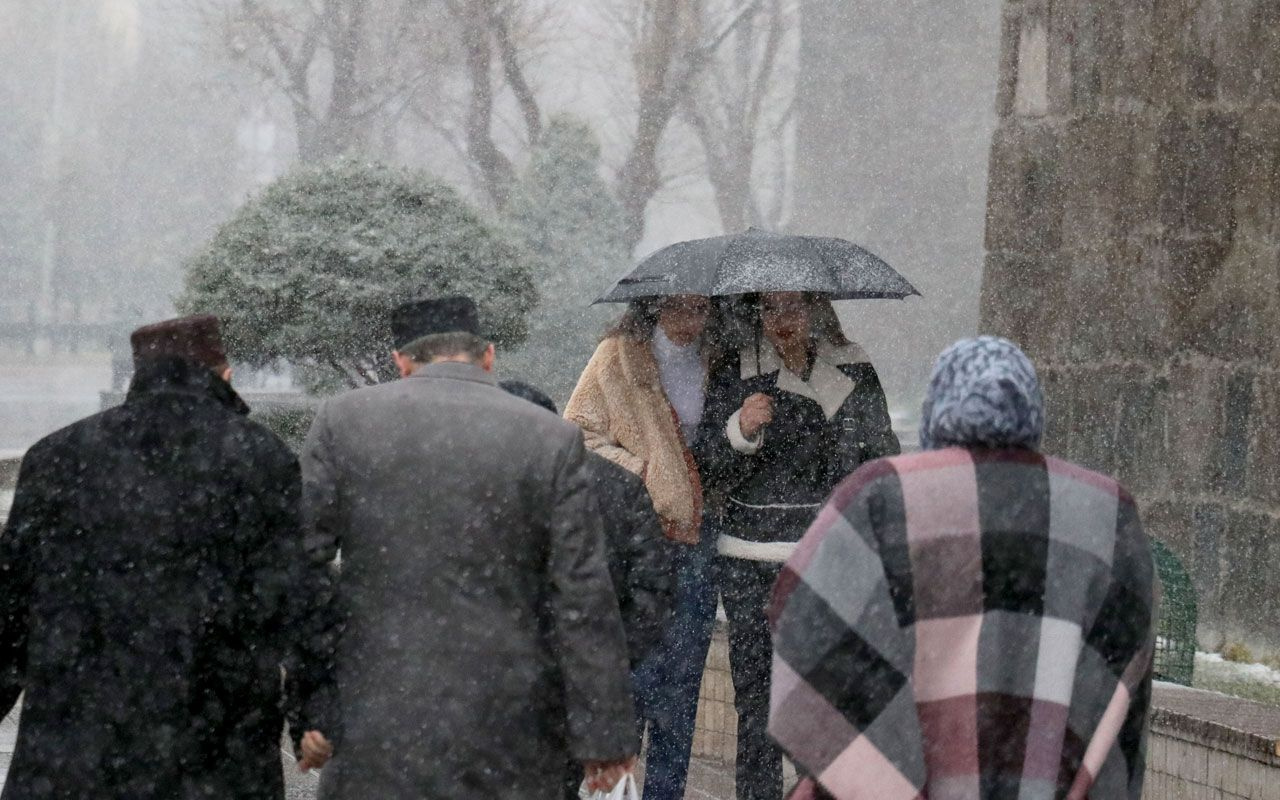 10 Mart perşembe günü 20 santim kar yağacak Meteoroloji İstanbul, Bursa, Balıkesir, Konya