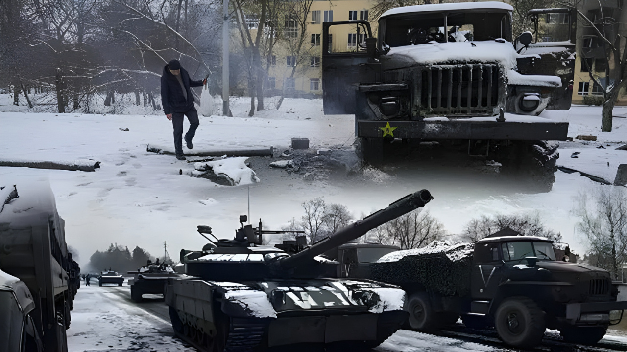 Tankların içinde donmak üzereler! Rus askerleri ölümle burun buruna geldi