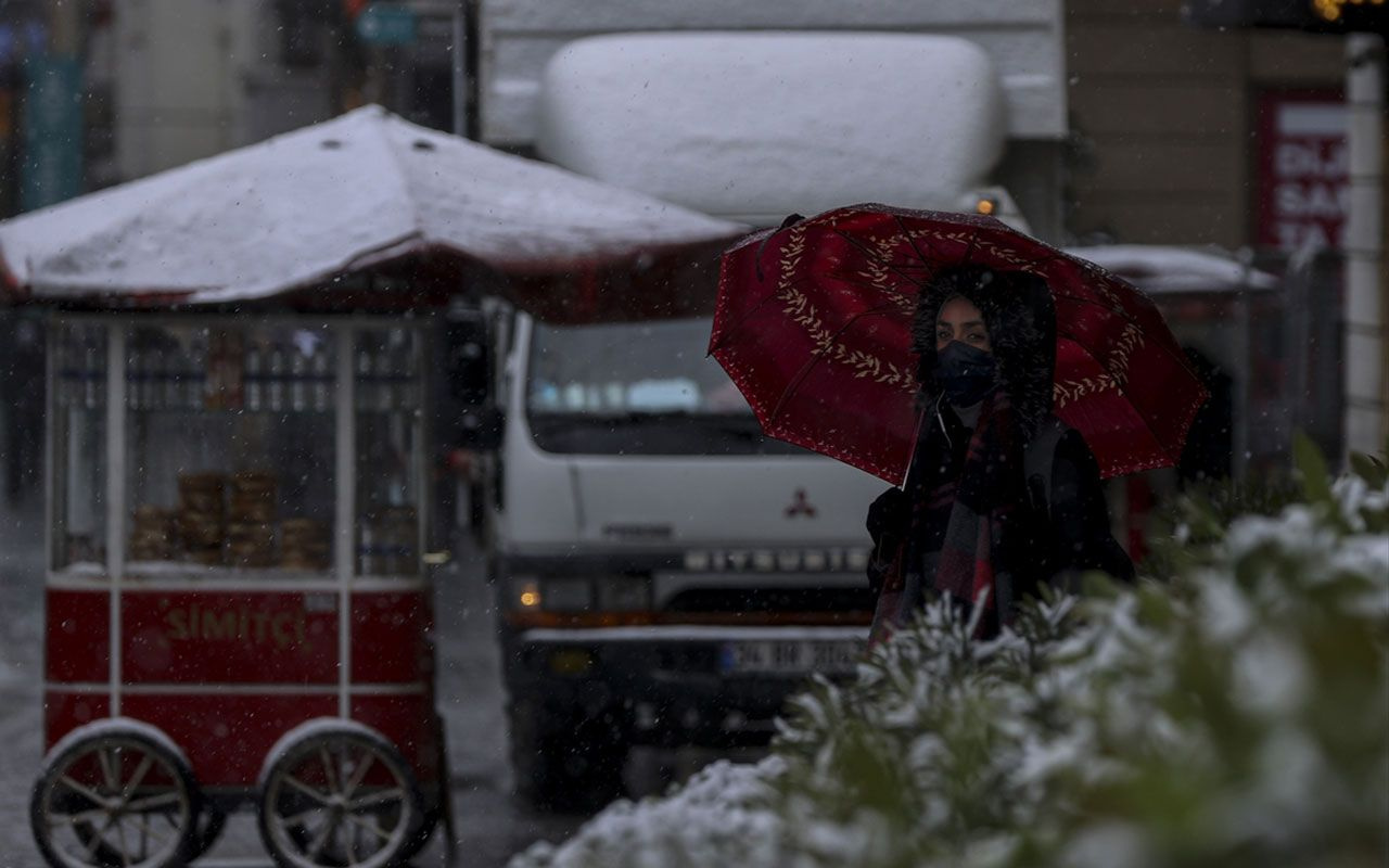 Kar yağışı 11 Mart cuma günü fena meteoroloji Ankara, İstanbul, Bursa, Konya dahil 38 şehri uyardı