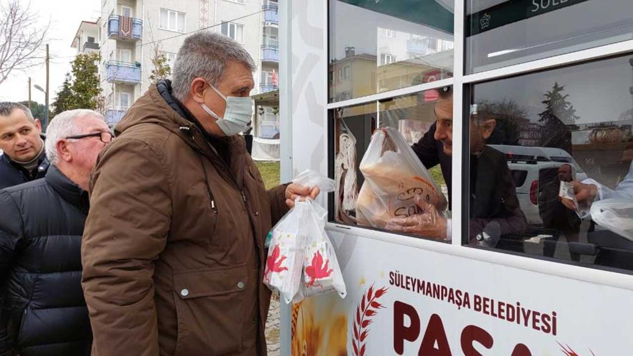 Tekirdağ Süleymanpaşa'da 26 fırın birleşti ekmek fiyatlarını duyan koştu
