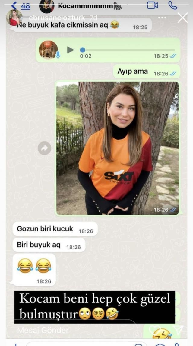 'Kocam beni tartaklıyor' demişti! Ebru Şancı'ya eşinden küfürlü mesaj Galatasaraylı Alpaslan Öztürk nereli