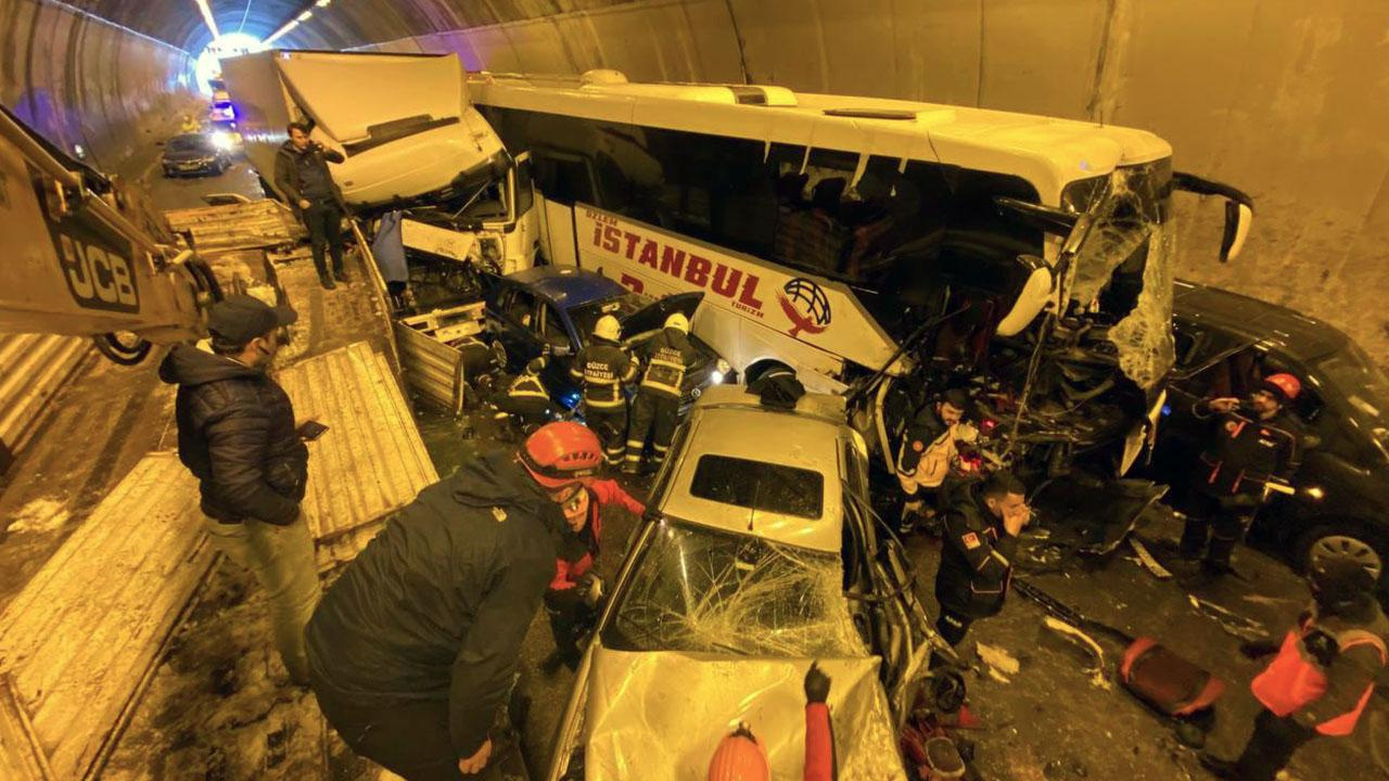 Bolu Dağı Tüneli trafiğe açıldı