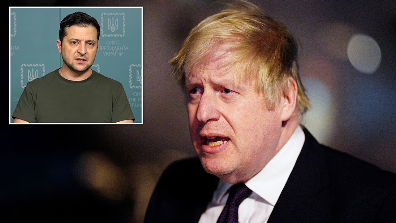 İngiltere Başbakanı Johnson açıkladı! Ukrayna Devlet Başkanı Zelenskiy'e sığınma teklif etmiş
