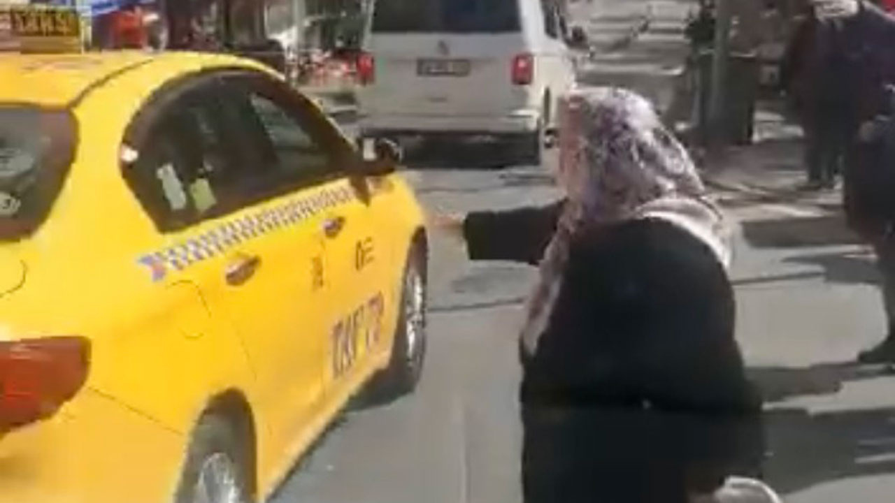 İstanbul’da yaşlı kadın taksiye binebilmek için yalvardı! Kısa mesafe diye almadılar