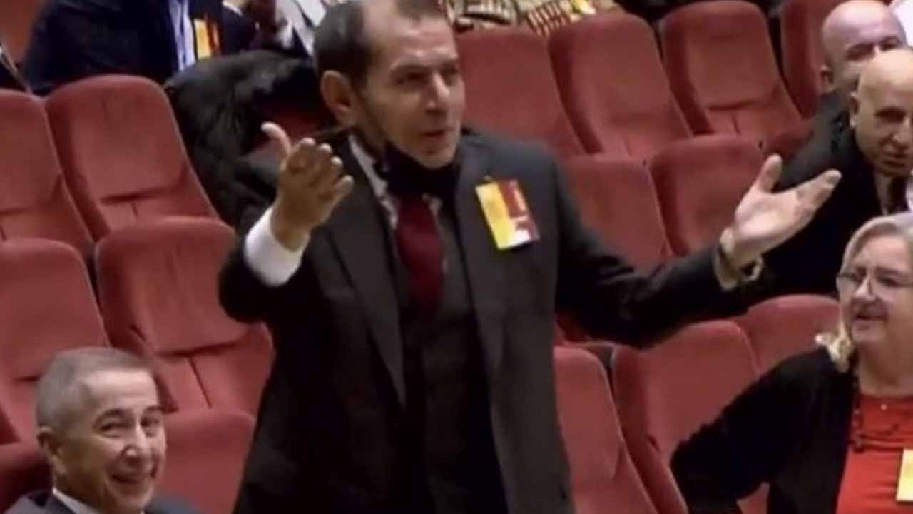Galatasaray genel kurulunda güldüren an: Ben yaşıyorum yahu