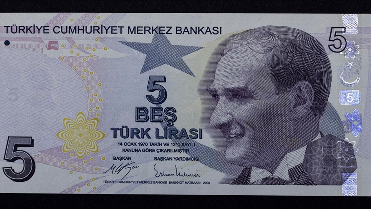 5 liralar morardı Merkez Bankası yeni bastı işte yeni 5 liranın görünümü