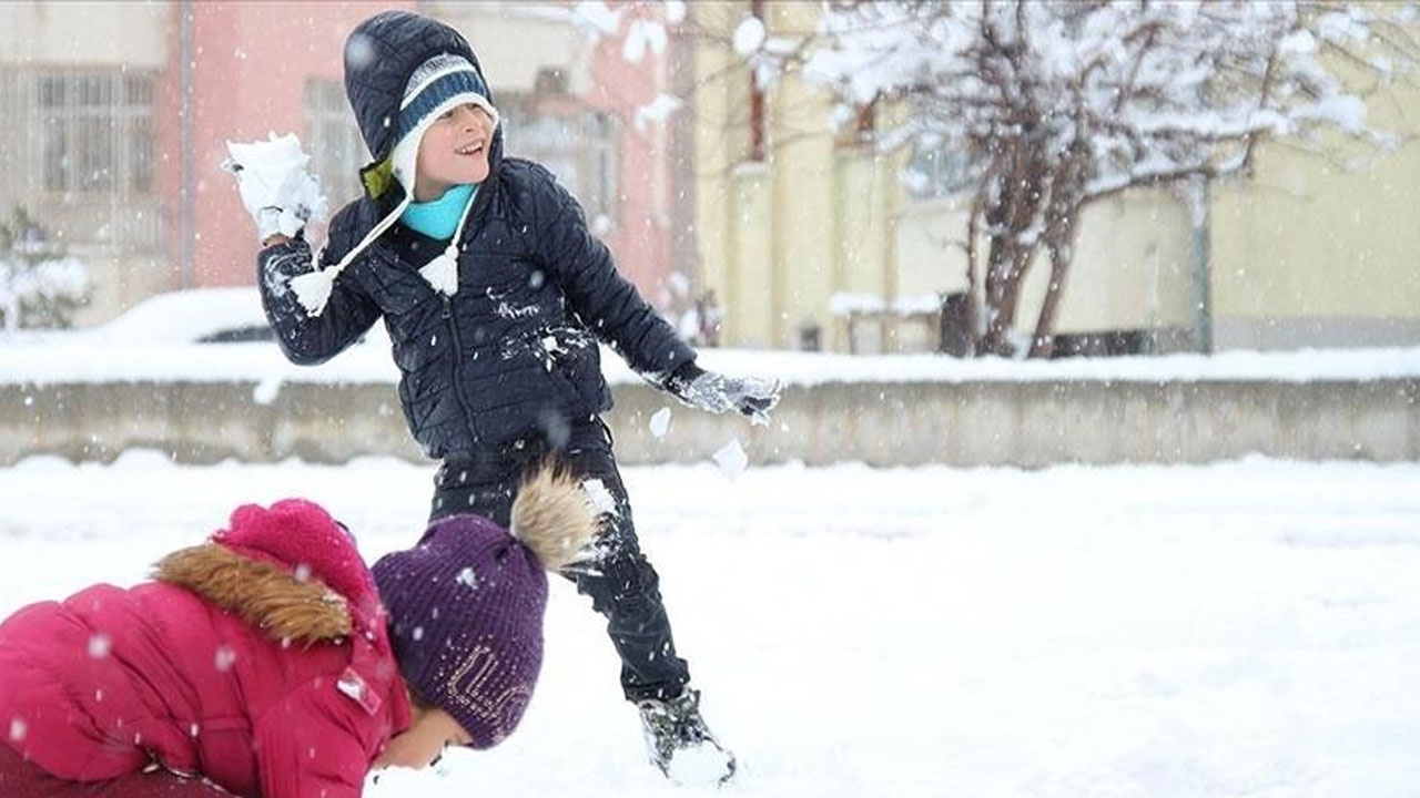 Kuvvetli kar yağışı etkili oluyor! Eğitime ara verildi