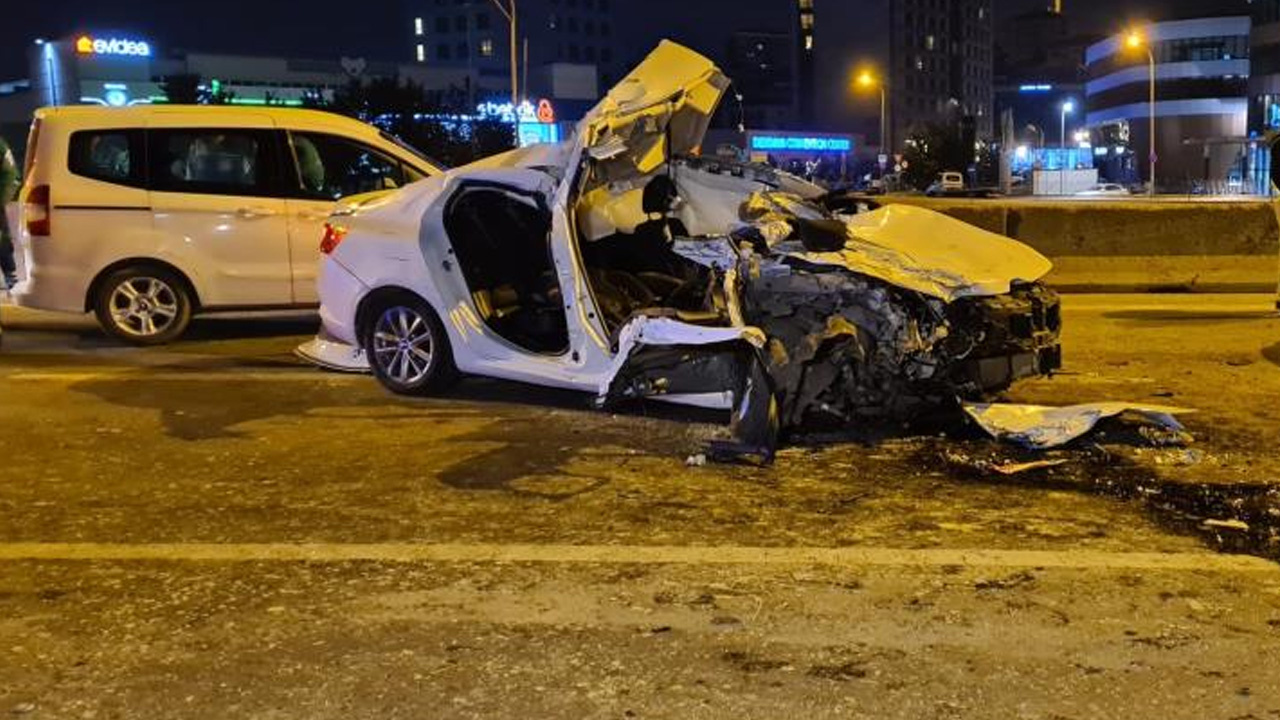 Kadıköy'de feci kaza! 1 kişi öldü 1 kişi de yaralandı