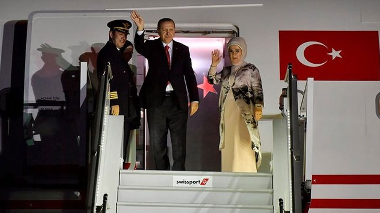 Cumhurbaşkanı Erdoğan, temaslarını tamamlayarak yurda döndü