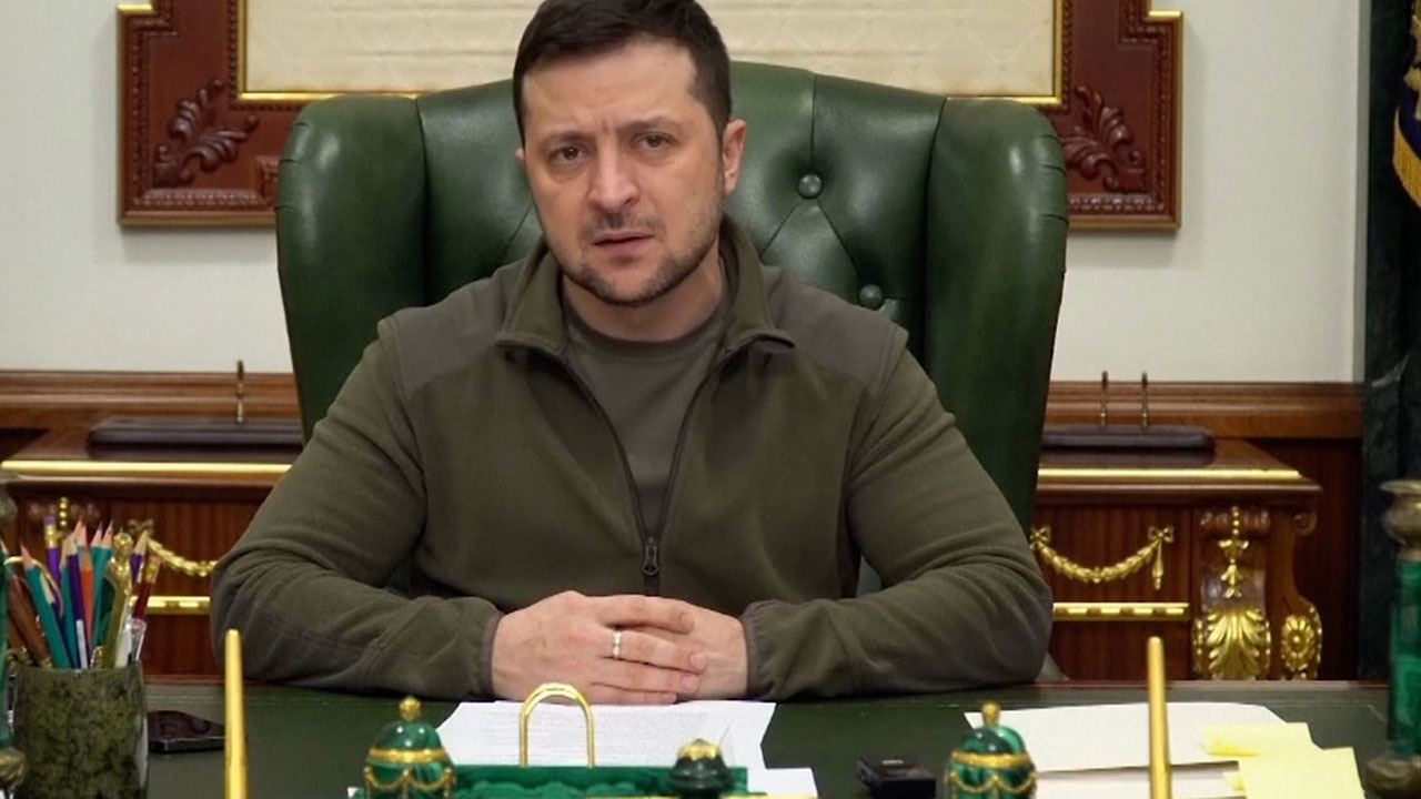 Ukrayna Devlet Başkanı Zelenskiy: Buça’dan sonra Rus ordusu taktik değiştirdi