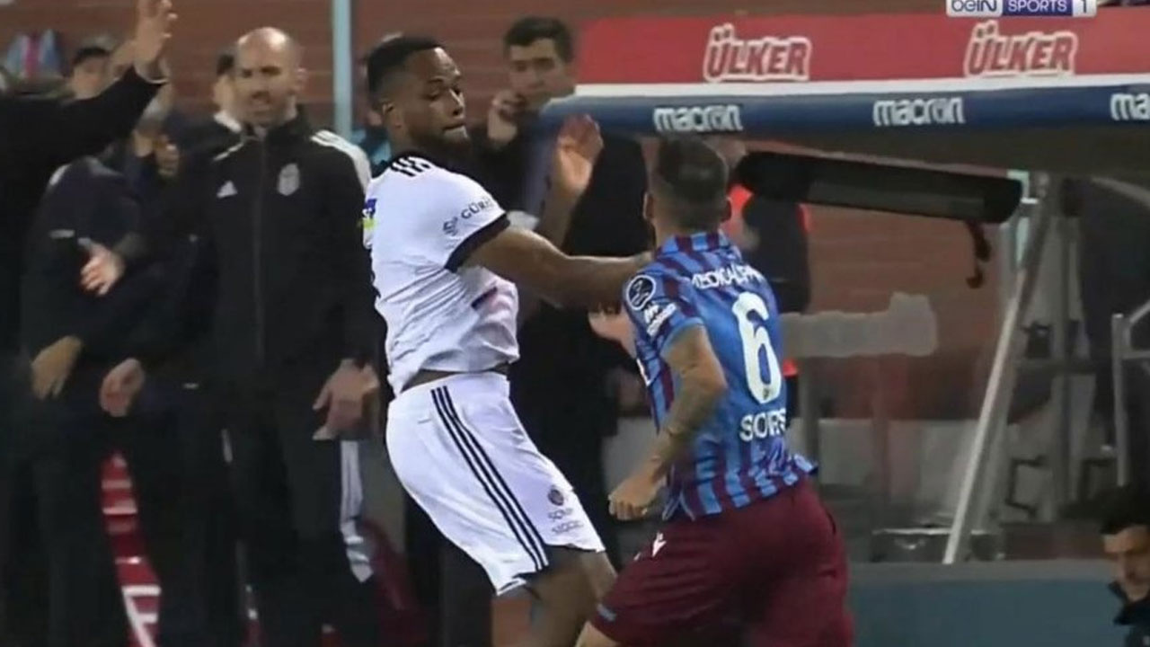 Trabzonsporlu futbolcuyu tokatlayan Larin'e verilen ceza belli oldu!