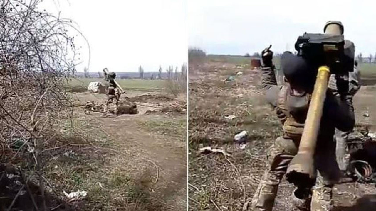 Ukraynalı asker paylaştı! Ukrayna Rus İHA'larını İngiliz füzeleriyle böyle vuruyor