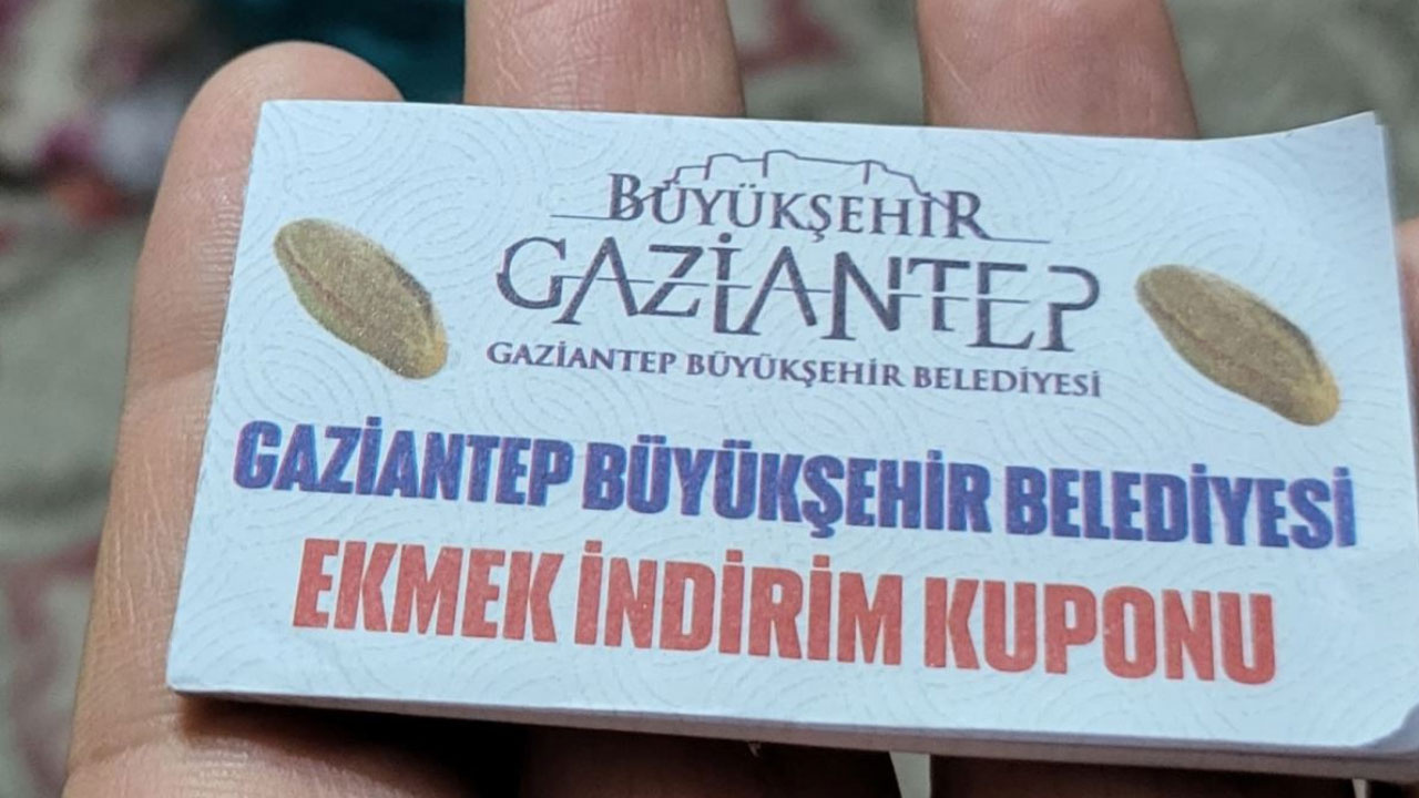 Gaziantep'te 1 lira indirimli 'kuponlu ekmek' dönemi başladı! Pide ve ekmek 1.5 TL'ye satılacak