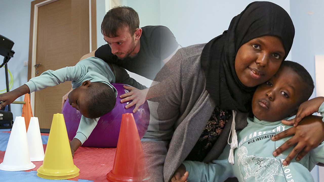 Otizmli oğlu için Somalili anne şifayı Türkiye'de buldu