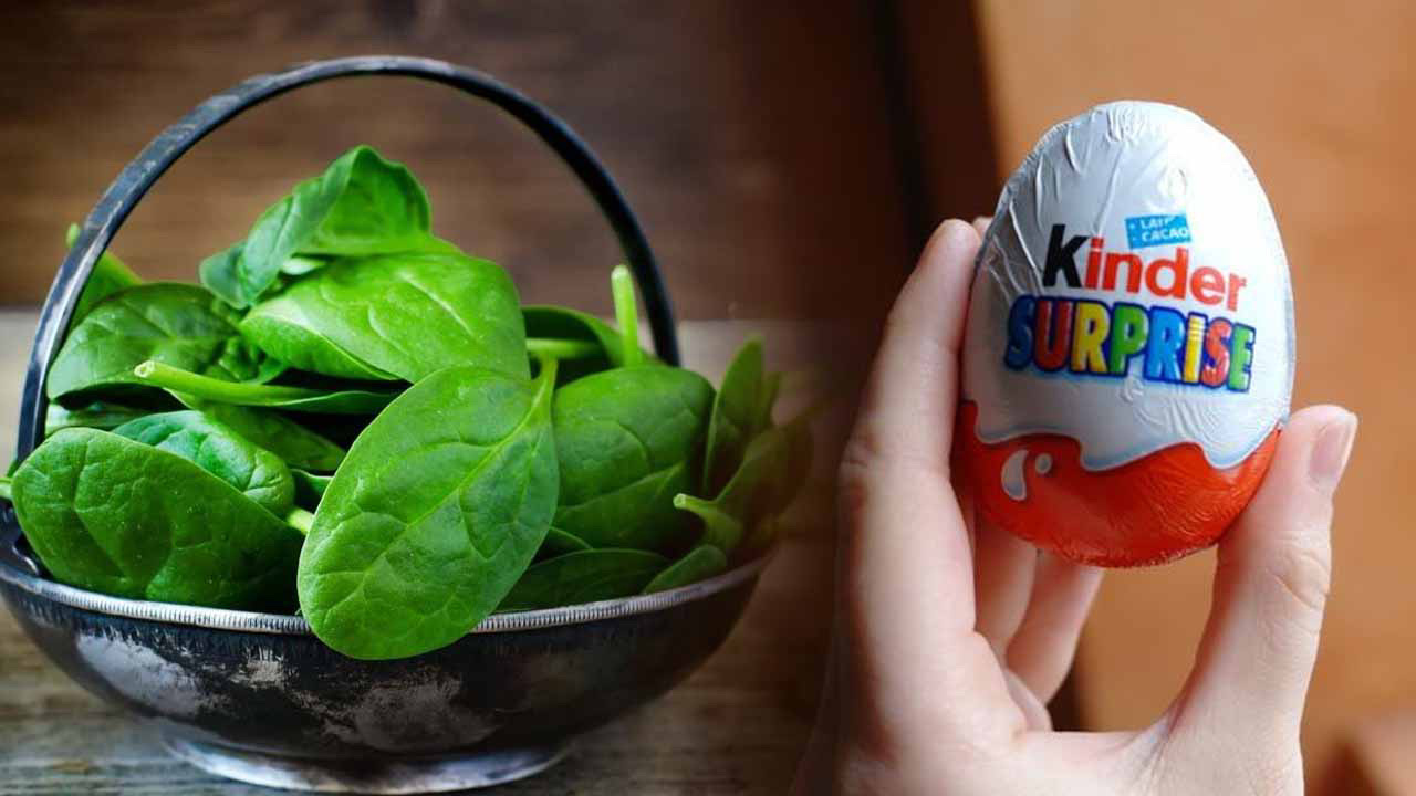 Kinder sürpriz yumurtayı sakın almayın 63 çocukta çıktı şimdi de ıspanak şoku