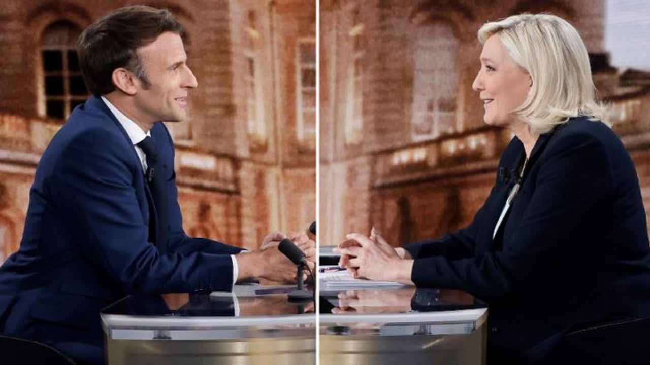 Fransa Cumhurbaşkanı Macron ve aday Le Pen arasında başörtüsü kavgası: Savaş çıkar!