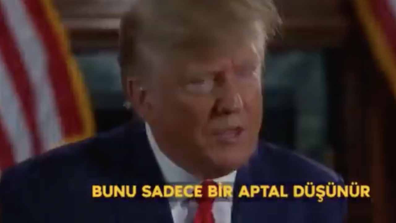 Donald Trump yine çıldırdı sunucuya 'aptal' dedi yayını terk etti