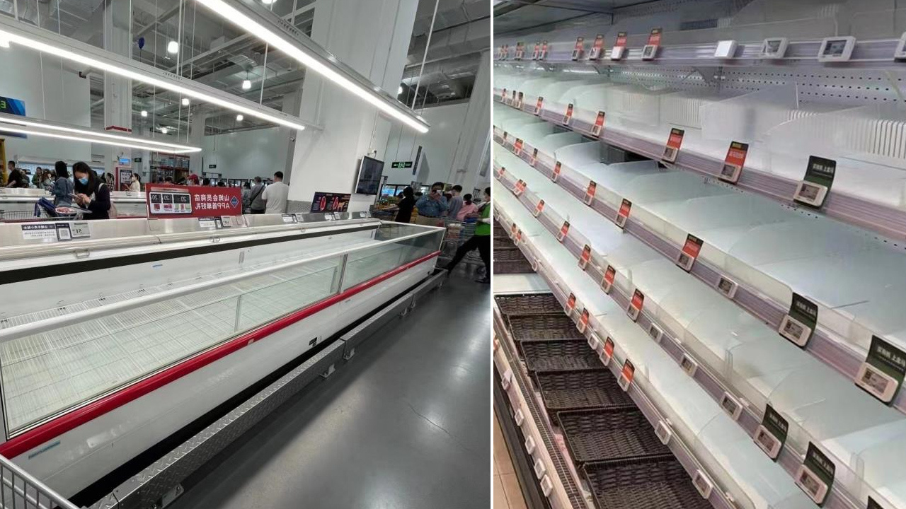 Çin'de salgın yine hortladı! Halk marketlere akın etti: Raflar boşaldı
