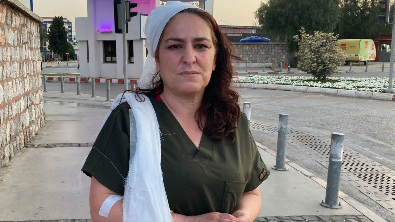 İzmir'de  akıllara durgunluk veren olay! Hastane içerisinde doktordan doktor eşine şiddet
