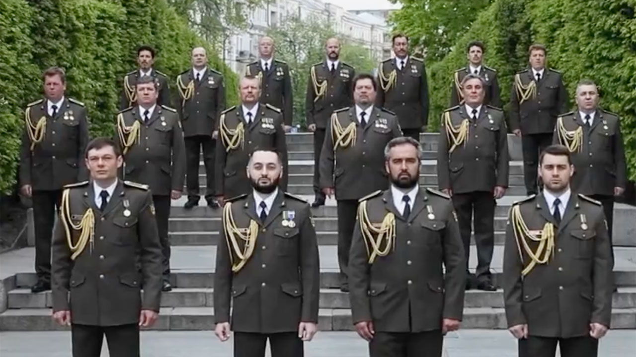 Ukrayna Ordusu Salavat-ı Şerif okuyarak Ramazan Bayramı'nı kutladı