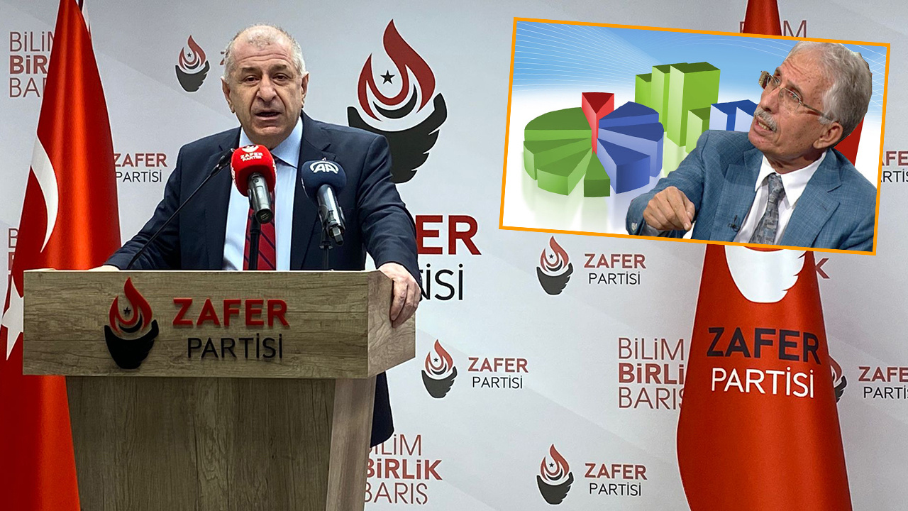 Zafer Partisi lideri Ümit Özdağ'dan çok konuşulacak anket iddiası! Özer Sencar'ın HDP oyununu ifşa etti