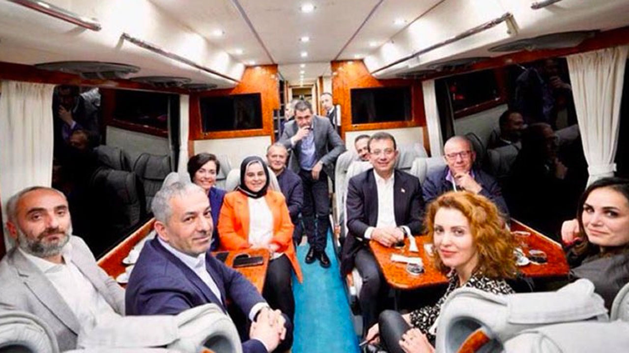 Ekrem İmamoğlu'nun otobüsündeki Nagehan Alçı'dan eleştirilere cevap: Devlet'in hizmetkarları