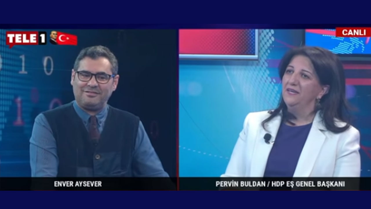 HDP'li Pervin Buldan canlı yayında Kürtçe şarkı söyledi