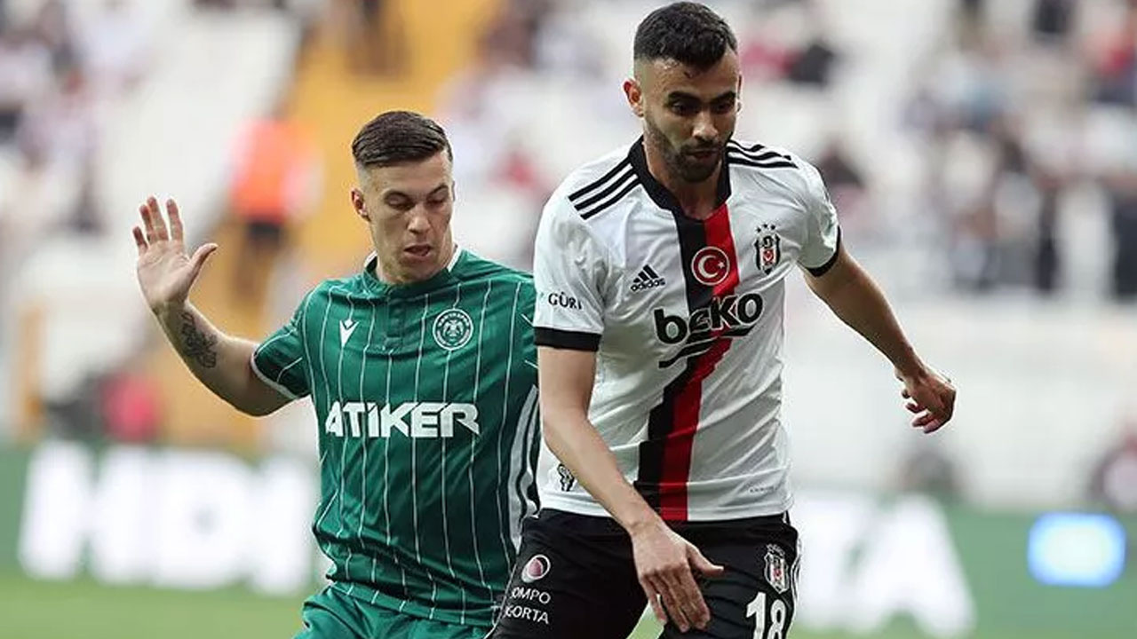 Beşiktaş sahasında Konyaspor'la 1-1 berabere kaldı