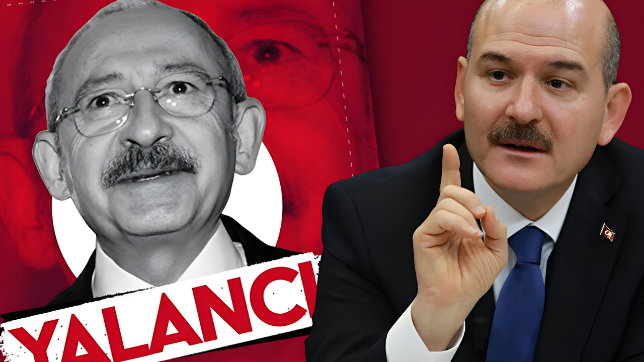 Bakan Süleyman Soylu'dan Kemal Kılıçdaroğlu'nun iddialarına tek kelimelik yanıt