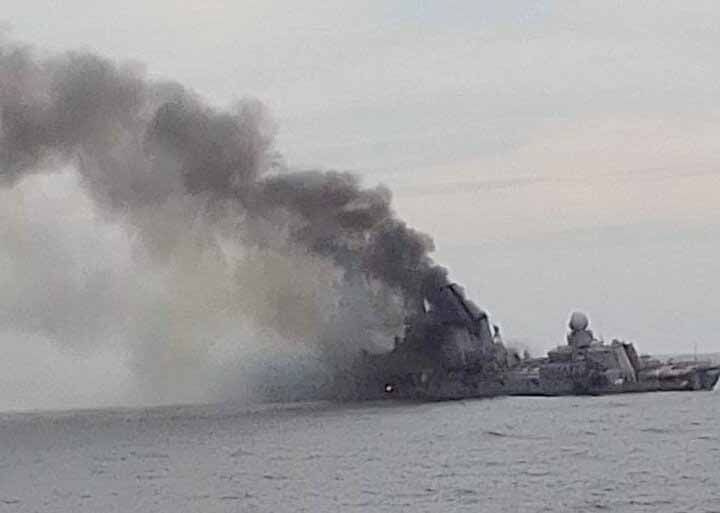 Rusya'nın batan simge gemisiyle ilgili ürkütücü iddia! Ukrayna'ya göre iki hafta bunu yaptılar